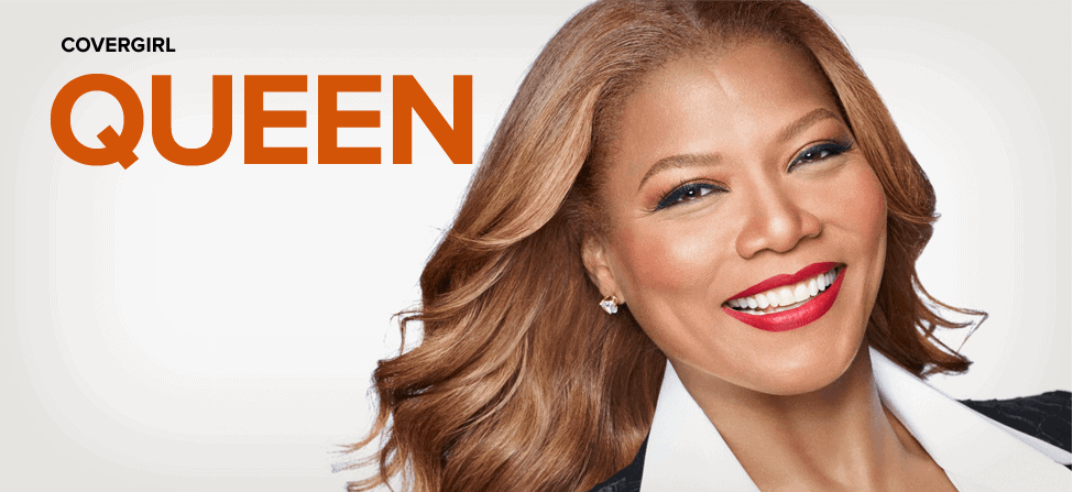 Queen Latifah On a Covergirl poster