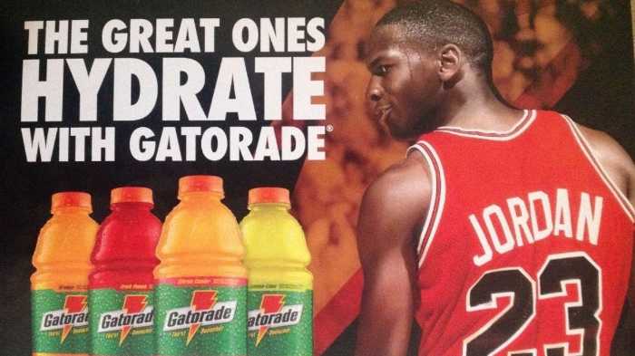 A Michael Jordan Gatorade ad that led to a massive increase in his net worth