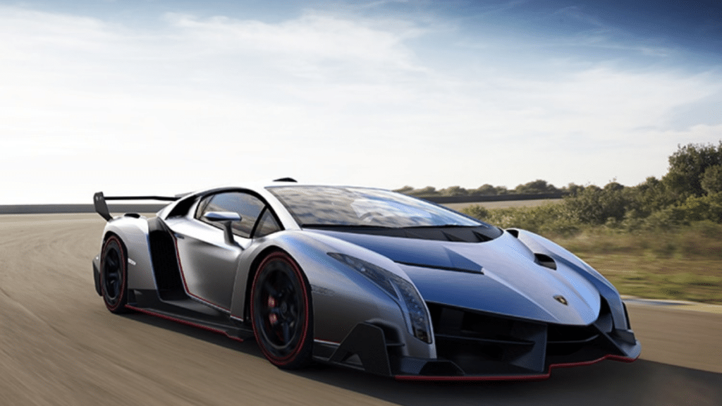The Lamborghini Veneno is one of the most expensive cars in the world