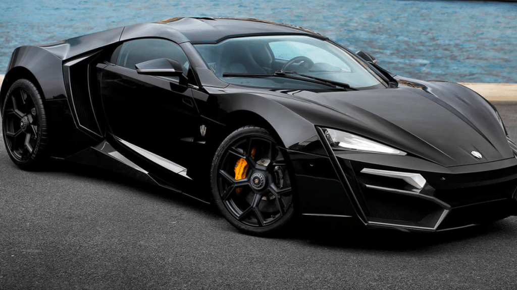 The W Motors Lykan Hypersport is one of the most expensive cars in the world