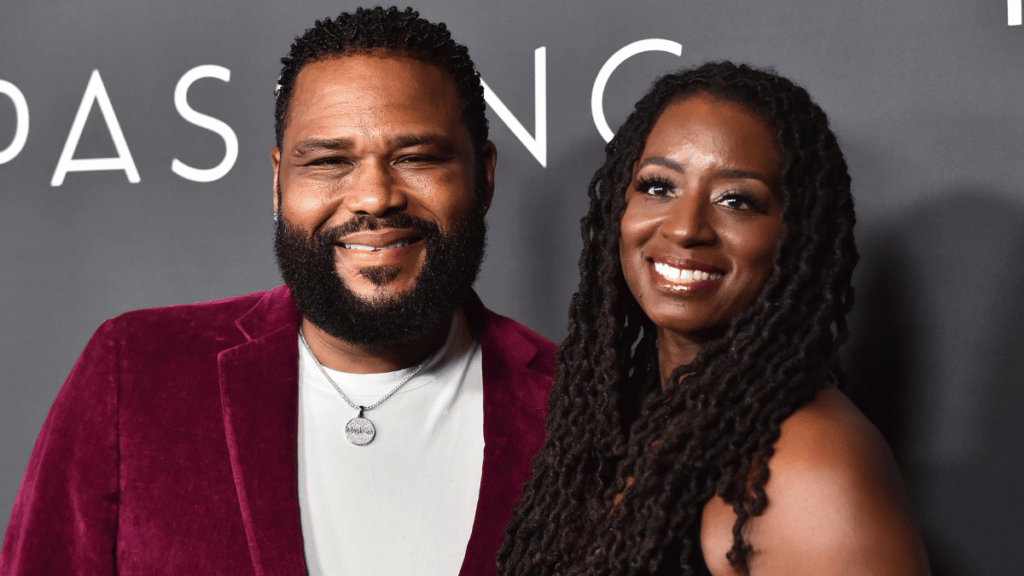 Anthony Anderson and Alvina Stewart arrives for the Fourth Annual Celebration of Black Cinema Television