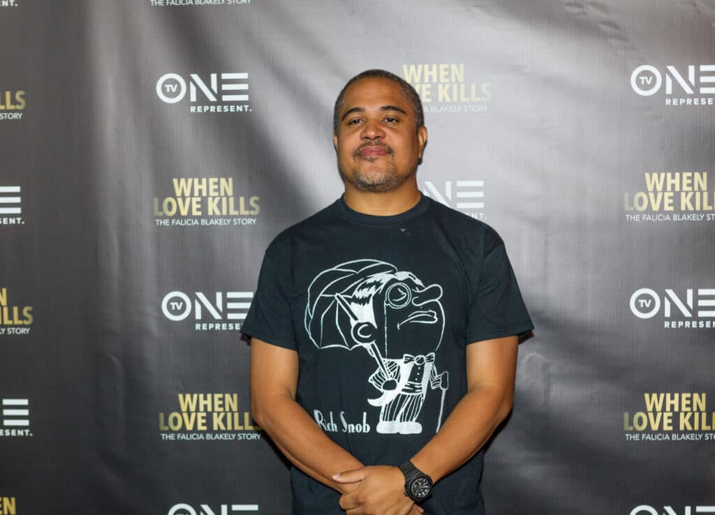 Producer Irv Gotti attends the TV One Premiere of " WHEN LOVE KILLS