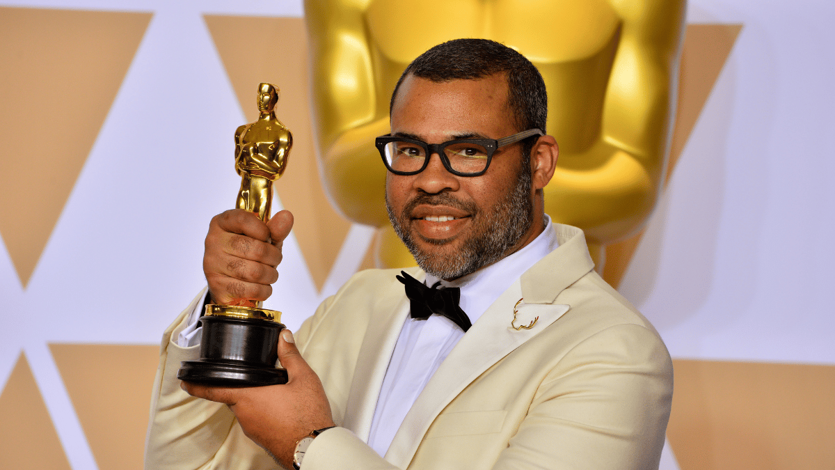 Jordan Peele at the 90th Academy Awards Awards at the Dolby Theartre, Hollywood