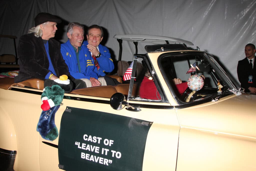 Tony Dow, Ken Osmond, Jerry Mathers at the 2013 Hollywood Christmas Parade at Hollywood & Highland