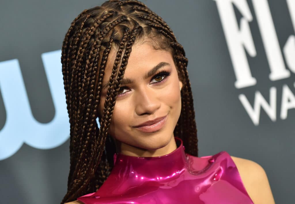 Zendaya Coleman arrives for the 'Spider-Man: Far From Home' World Premiere