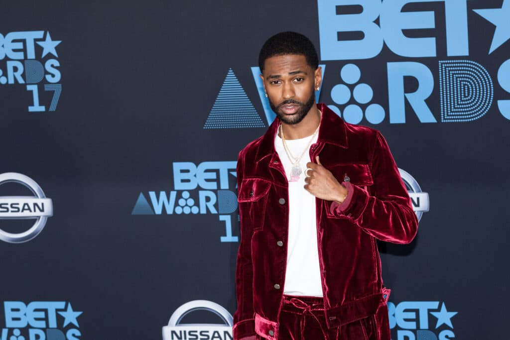 Big Sean attends the 2017 BET Awards at Microsoft Theater on June 25th, 2017 in Los Angeles, California 