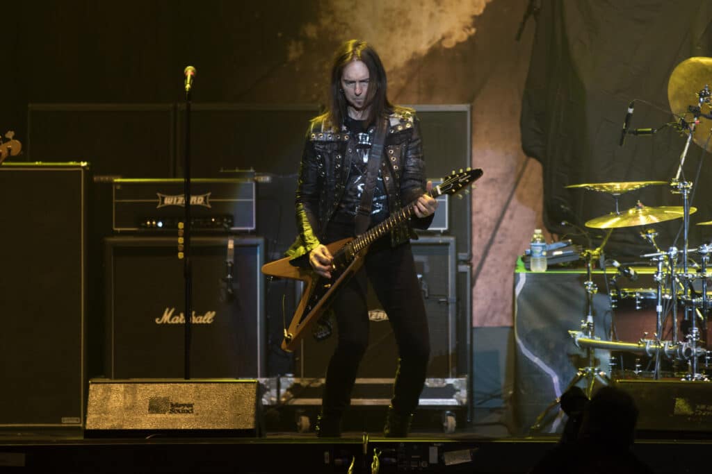 Damon Johnson with Black Star Riders in support of Judas Priest’s Firepower tour