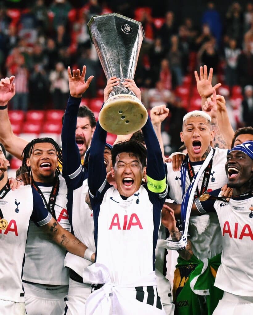 Son to Tottenham Hotspur