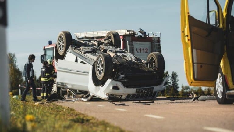 SUV Rollover Accident in Tulsa